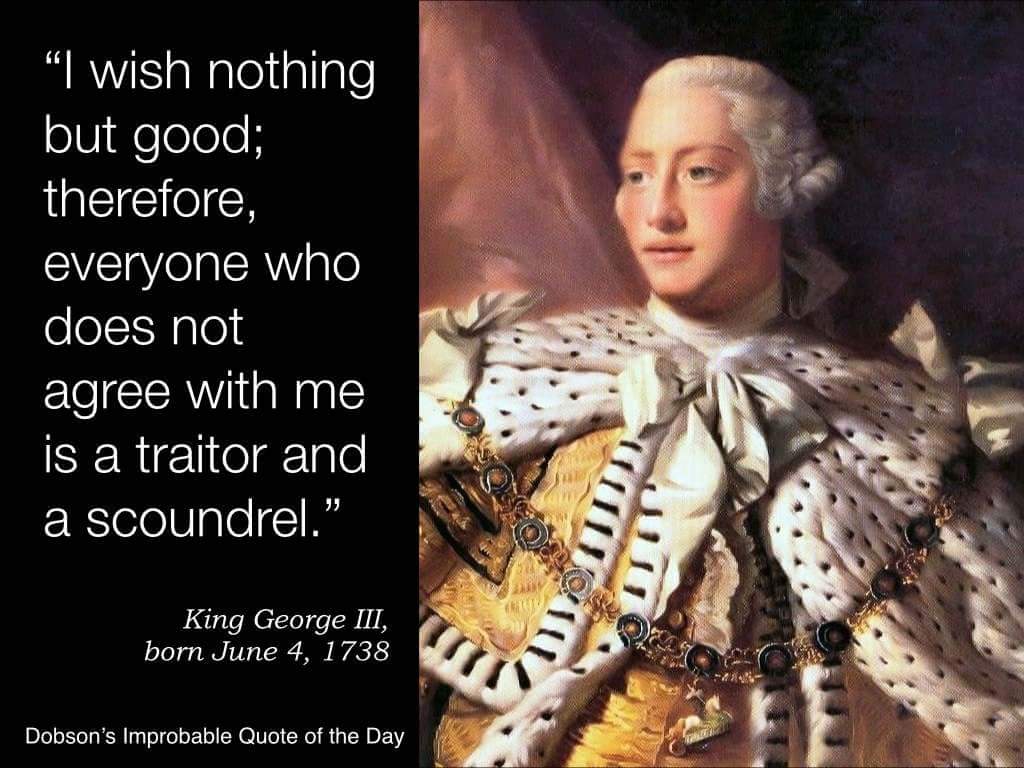 45 Best King George Iii Quotes